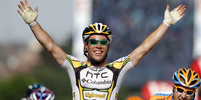 Cavendish celebra su victoria en la sexta etapa del Tour de Francia. (Foto: Reuters)