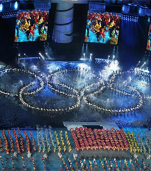 Inauguracin de los Juegos Olmpicos de la Juventud. Foto: EFE