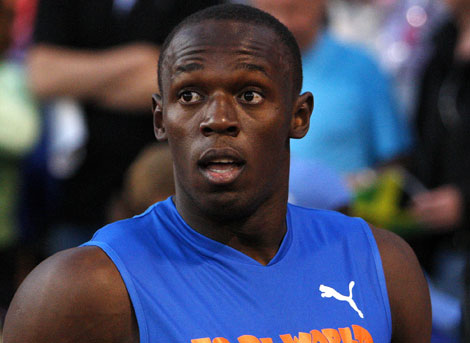 Usain Bolt se recupera de una lesin en la espalda. | AP Photo