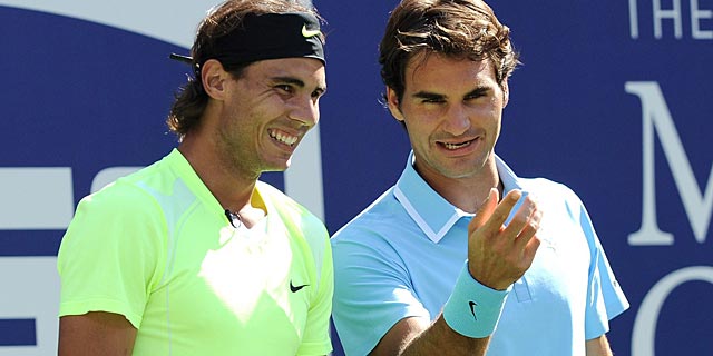 Nadal y Federer, en Flushing Meadows. | Efe