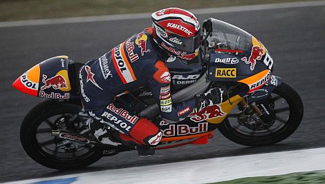 Marc Mrquez en el circuito de Estoril. | Afp