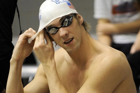 Phelps se prepara para una prueba en Indianpolis. | Ap