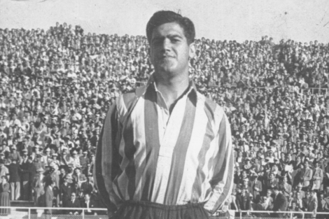 Adrián escudero, máximo goleador de la historia del Atlético de Madrid. Foto: Efe