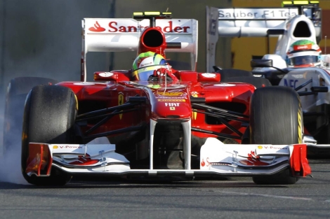 Fernando Alonso, durante el Gran Premio de Australia. Foto: Reuters