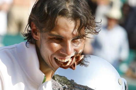 Nadal muerde su sptimo trofeo de Montecarlo. | Afp