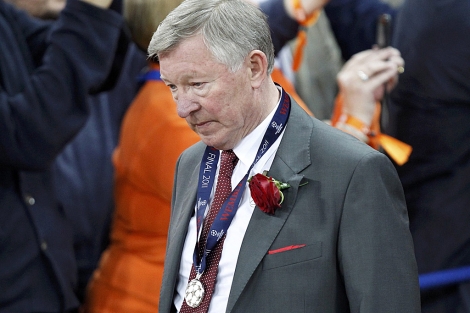 Alex Ferguson, tras el partido. (Foto: Reuters)