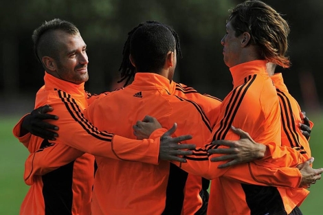 Fernando Torres, en un entrenamiento. | Reuters