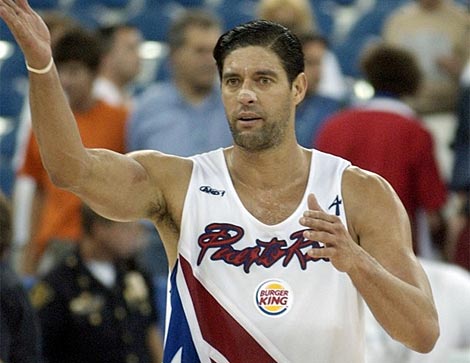 Piculín Ortiz, con Puerto Rico en los Juegos de Atenas de 2004. (Foto: Ap)