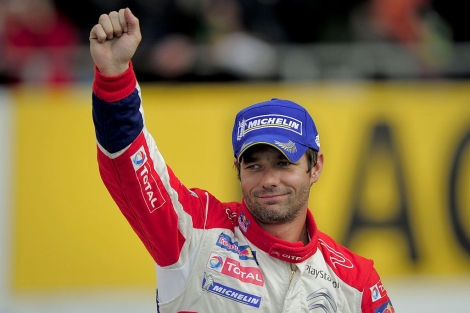 Sebastien Loeb celebra su victoria en el Rally de Catalunya. | Afp