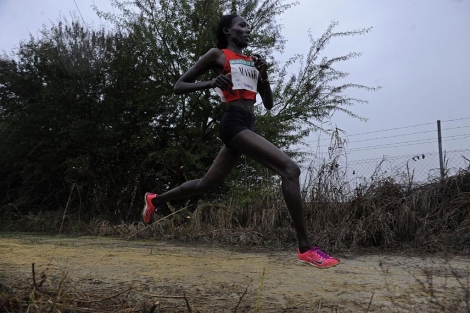 La keniana Linet Masai, ganadora en la prueba femenina de Itlica |Reuters