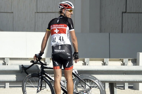 Fabian Cancellara en la pasada Vuelta a Qatar. | Efe