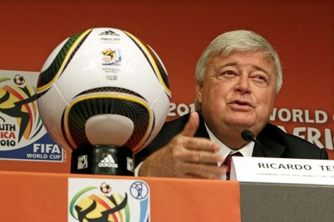 Ricardo Teixeira, en una rueda de prensa en Sudfrica 2010. | Efe