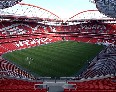 El Estadio de la Luz, en Lisboa.