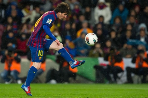 Messi, en el partido ante el Granada. | Pablo Pueyo