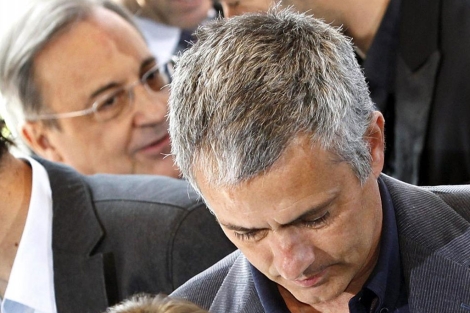 Mourinho, en el acto de presentacin de 'Real Madrid Resort Island'. (EFE)
