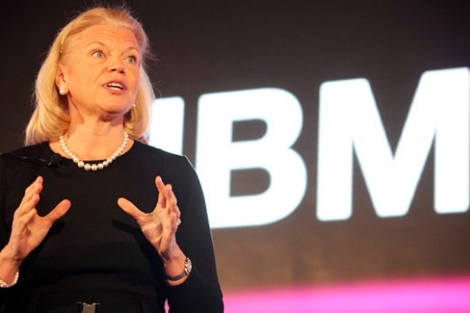 Virginia Rometty, consejera delegada de IBM.