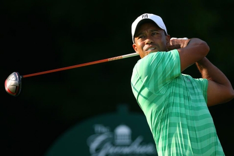 El golfista Tiger Woods durante el torneo.I EFE