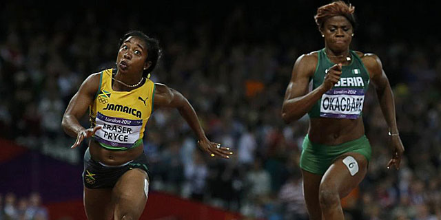 Shelly-Ann Fraser-Pryce, bicampeona olmpica en 100m. (REUTERS)