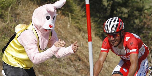 Purito Rodrguez, durante la decimosptima etapa de la Vuelta. | Reuters