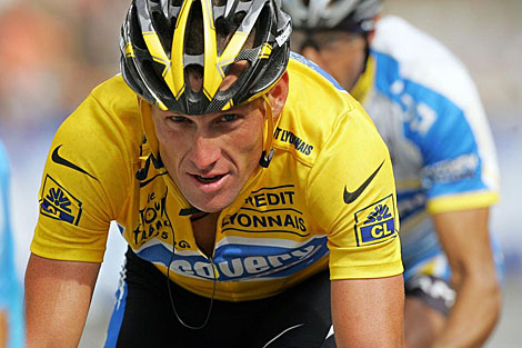 Lance Armstrong. | Afp