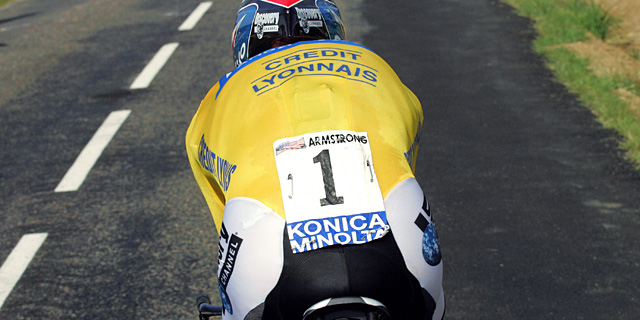 Lance Armstrong, durante el Tour de Francia de 2005. | AFP