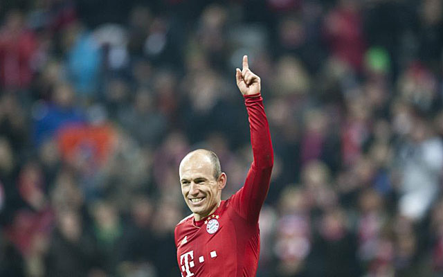 Robben celebra su segundo gol. (EFE)