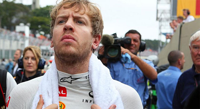Sebastian Vettel, en Interlagos. (AFP)