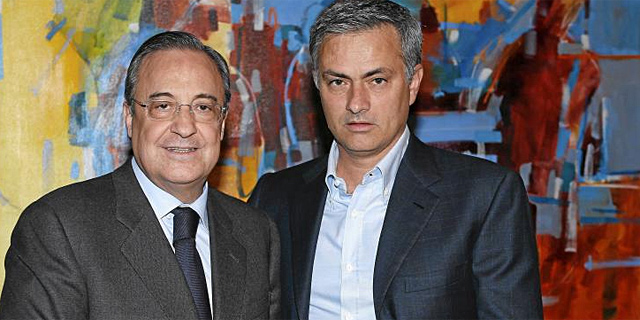 Florentino Prez y Mourinho en un acto del club. | Mundo