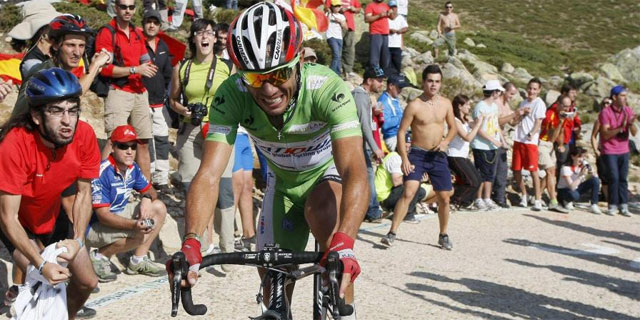 Purito Rodrguez, durante una etapa de la pasada Vuelta a Espaa. | Efe