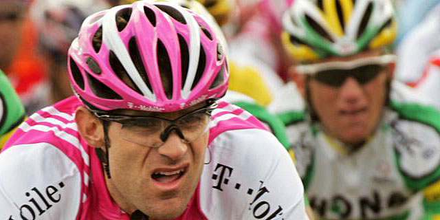 Botero, en su etapa como ciclista del T- Mobile. (REUTERS)