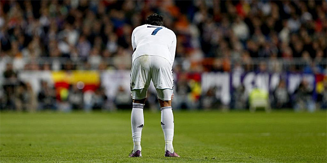 Ronaldo, en la Copa del Rey ante el Barcelona. | Efe