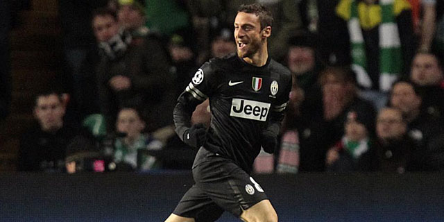 Claudio Marchisio celebra su gol ante el Celtic | AFP
