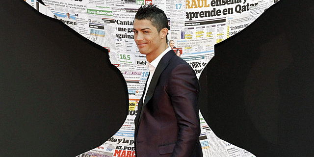 Cristiano Ronaldo, durante la gala de entrega de premios. | EFE