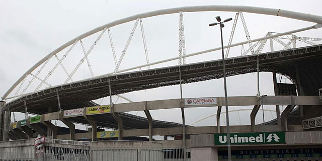 Vista exterior del estadio Joao Havelange. (Foto: Efe)