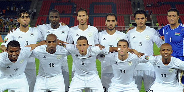 La seleccin de Libia en la pasada Copa de frica.