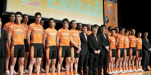 El equipo de ciclismo, Euskaltel Euskadi (EFE)