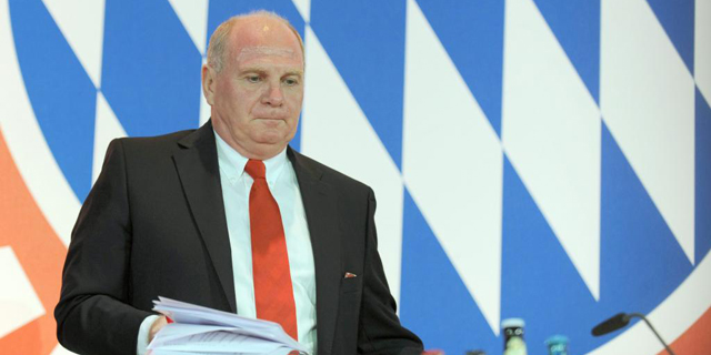 Uli Hoeness, cabeza del Bayern de Mnich, durante una conferencia. | Efe
