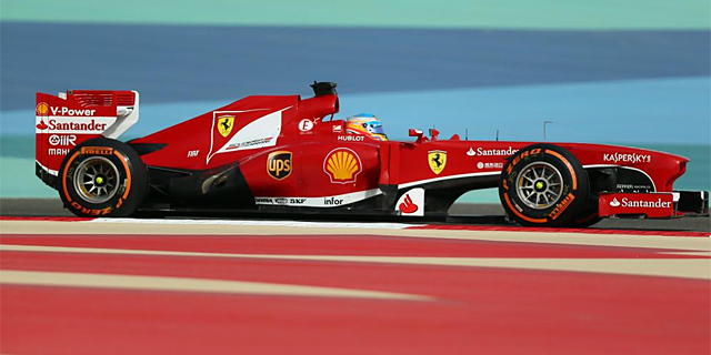 Fernando Alonso, durante el pasado Gran Premio de Bahrein. | AFP