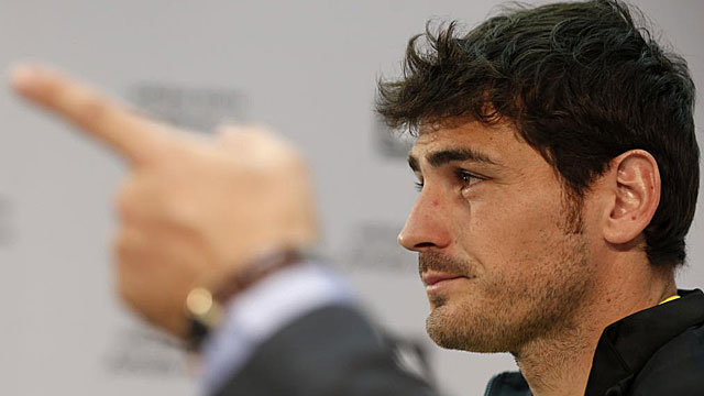 Casillas podra ser titular en el derbi. (EFE)