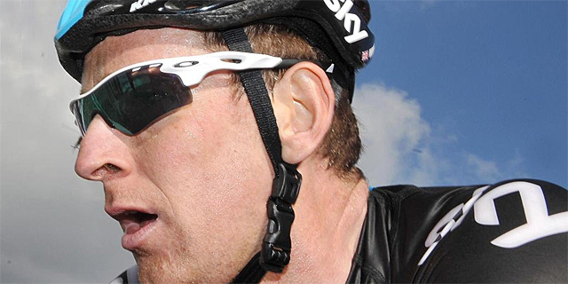 Wiggins, en una etapa del Giro. | Efe