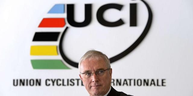 Pat McQuaid, en la sede de la UCI, en Suiza. | Afp