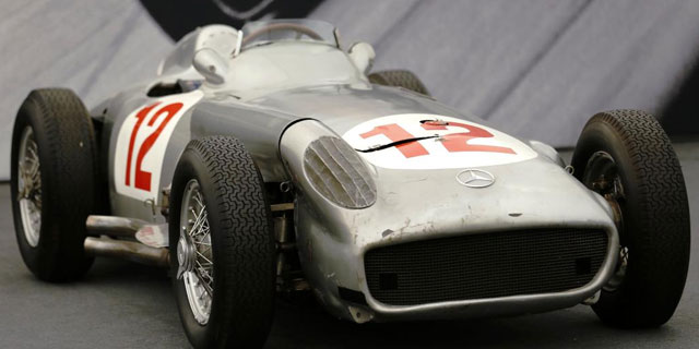El monoplaza que condujo Fangio en el segundo ttulo que logr. | REUTERS