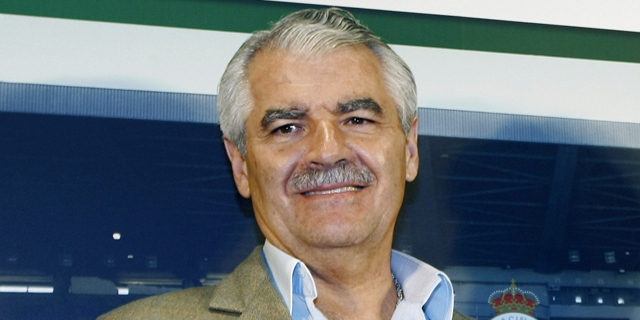 Francisco Perna, hombre fuerte del Racing y directivo de la RFEF. (Las Provincias)