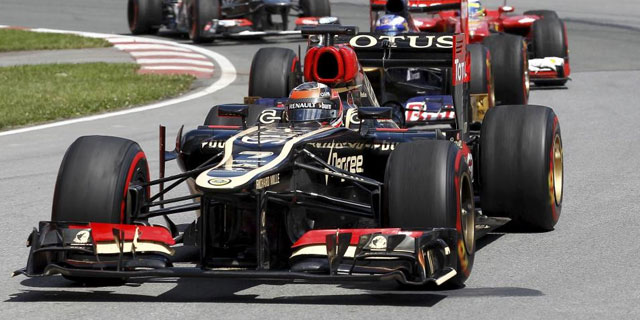 Kimi Raikkonen (Lotus) durante el GP de Canad / CHRIS WATTIE