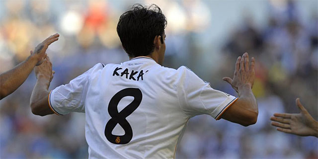 Kak celebra uno de sus dos tantos ante el Deportivo de La Corua. | Afp