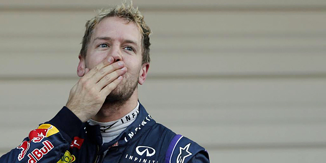Sebastian Vettel, durante el Gran Premio de Japón. | Efe