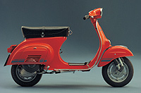 Un modelo de la Vespa de 1976.