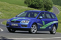 El Ford Focus Flexifuel, capaz de funcionar indistintamente con gasolina y bioetanol, se produce en Valencia.