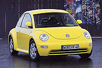 El sucesor del conocido Escarabajo: el Volkswagen New Beetle.