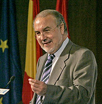 Vicepresidente econmico del Gobierno, Pedro Solbes. EFE